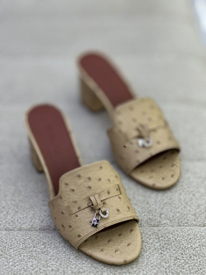 Loro Piana Heels - Beige