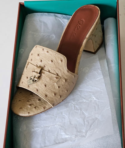 Loro Piana Heels - Beige