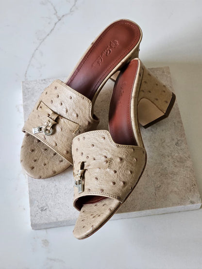 Loro Piana Heels - Beige