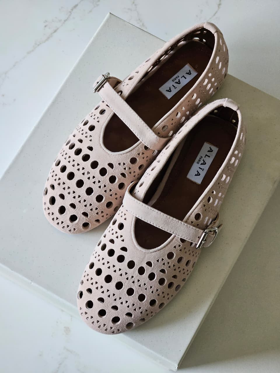 Alaïa Ballerina - Beige