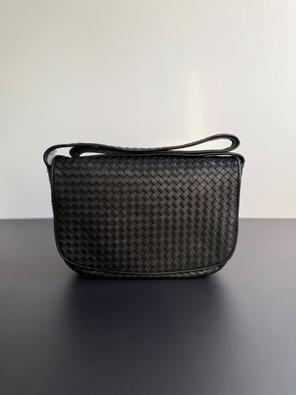 Bottega Veneta Crossbody Bag Veneto Messenger - Black