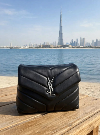 YSL Shoulder Bag - Black