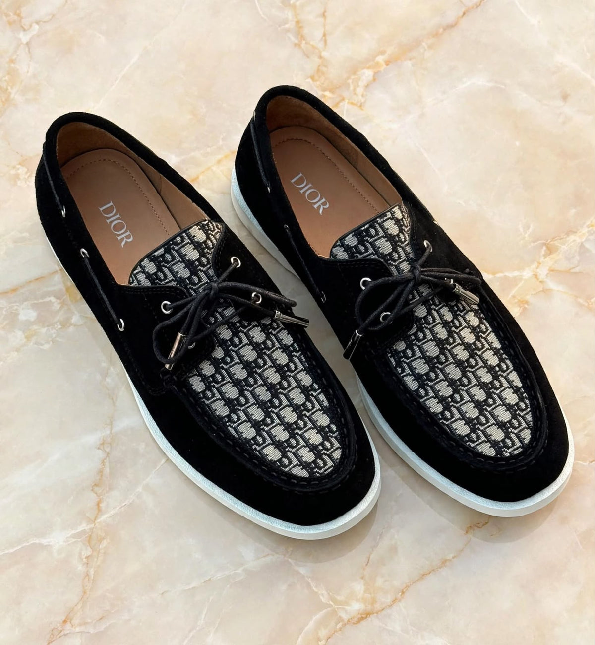 Dior Moc-Toe Sneakers - Black