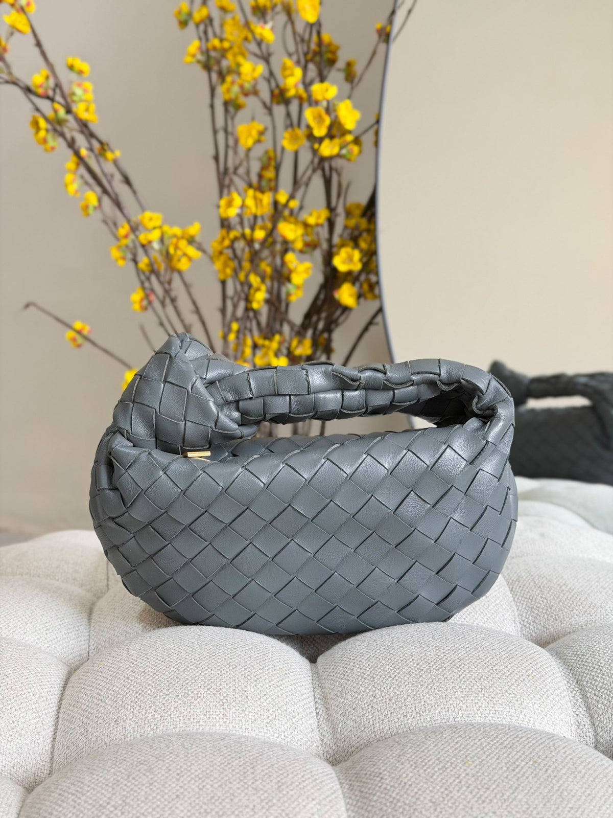 Bottega Veneta Shoulder Bag - Grey