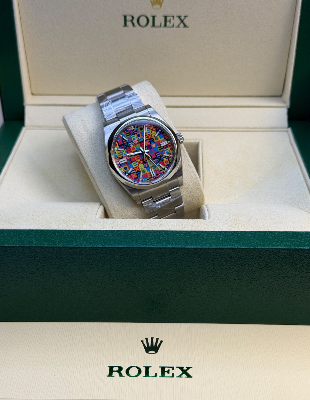 Rolex Watch Geometric Dial - 