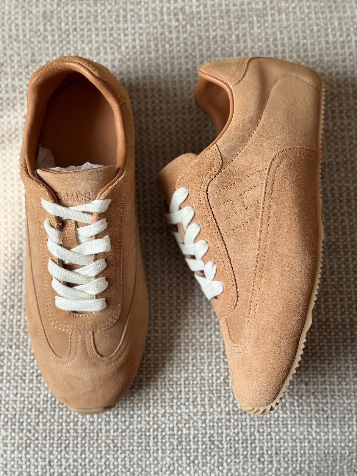 Hermes Sneakers - Beige