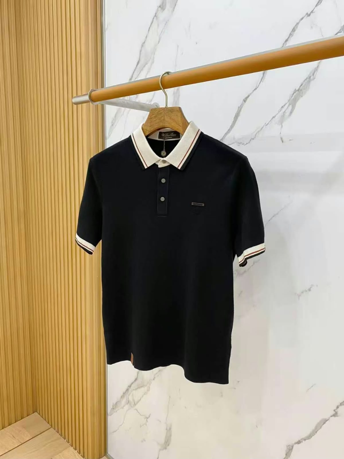 Loro Piana Polo Shirt - Black