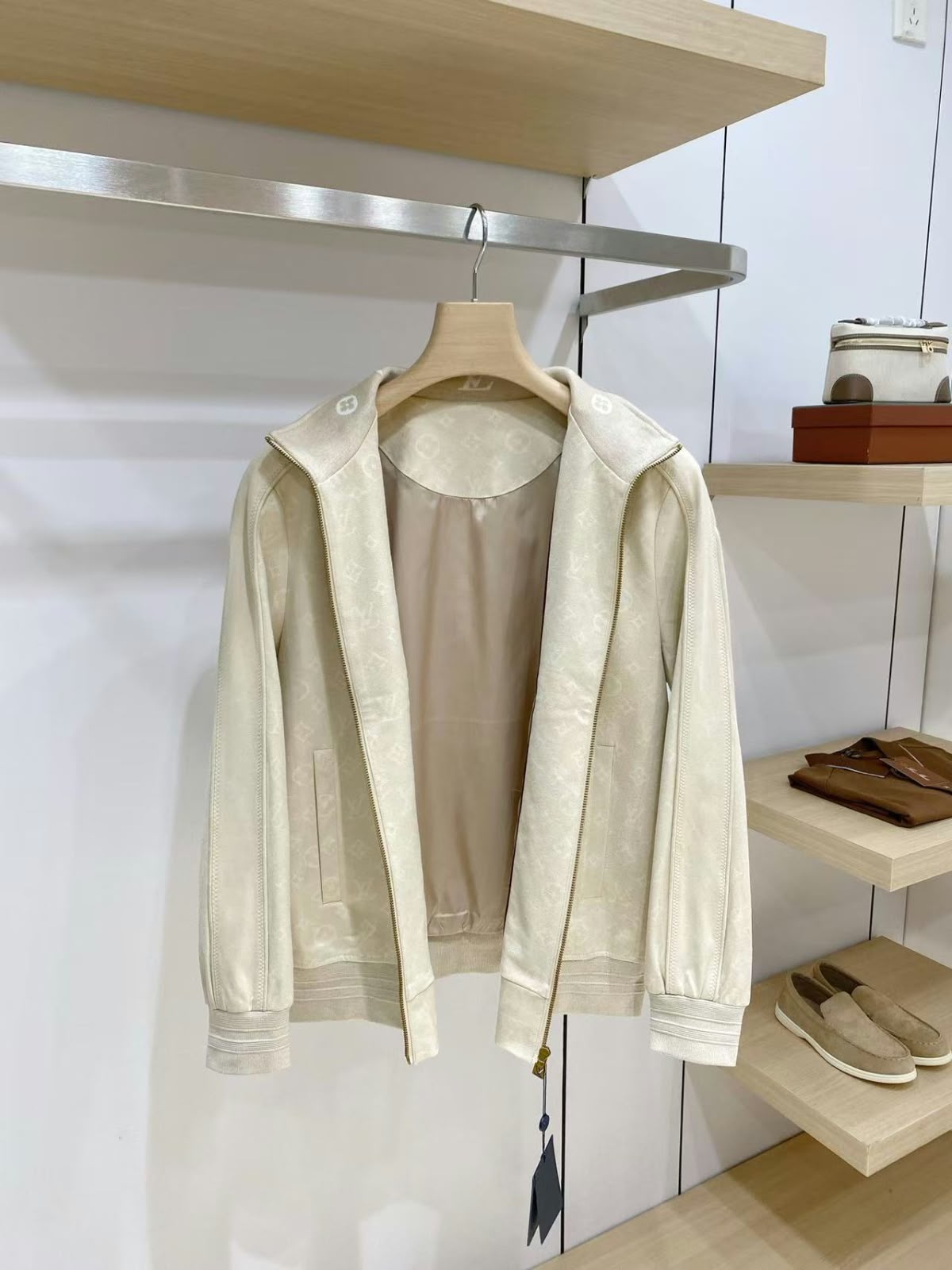 Louis Vuitton Jacket - White Monogram