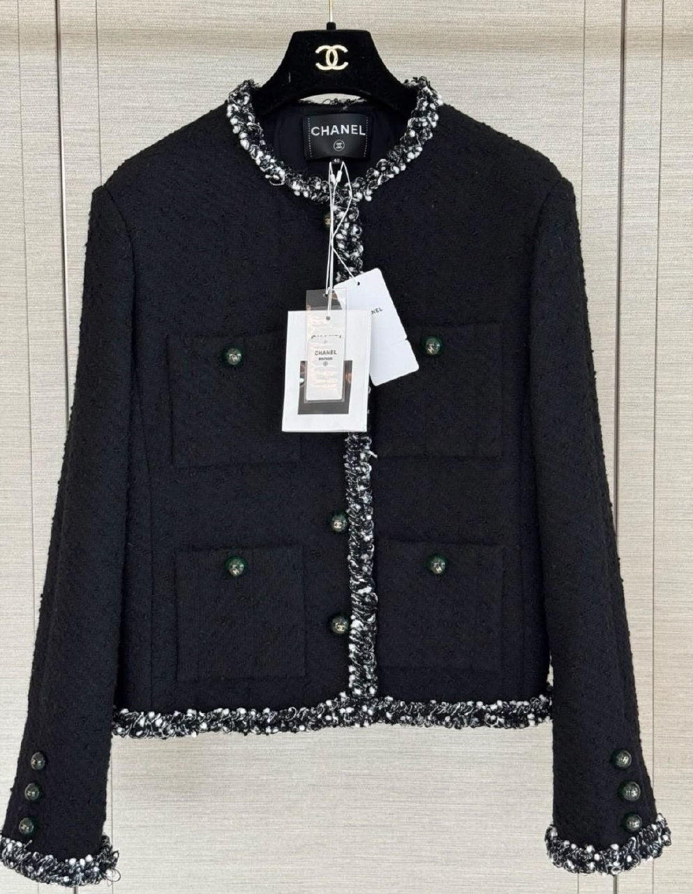 Chanel Jacket - Black