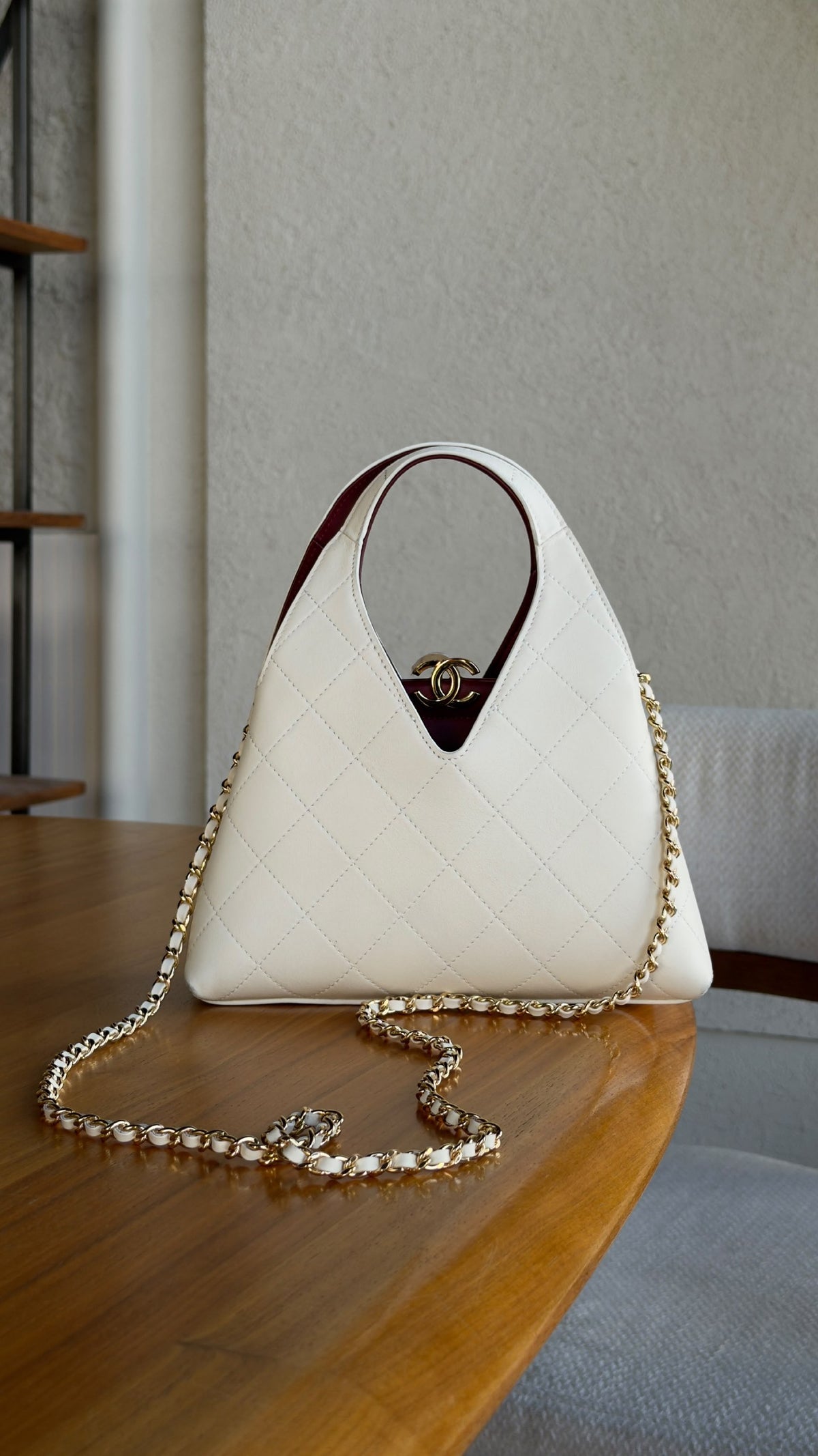 Chanel Mini Tote Bag - White