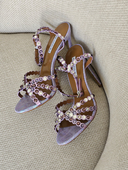 Aquazzura Heels - Purple