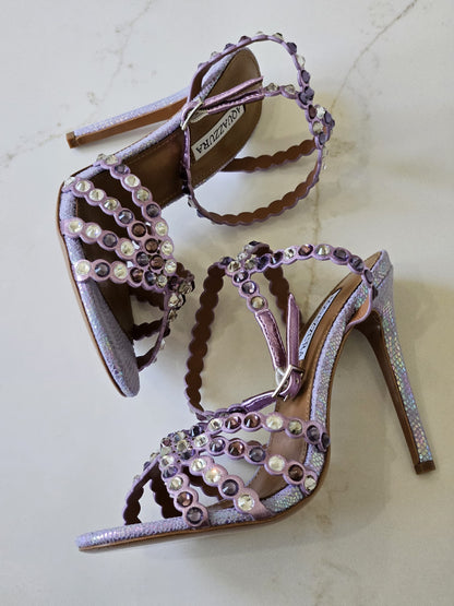 Aquazzura Heels - Purple