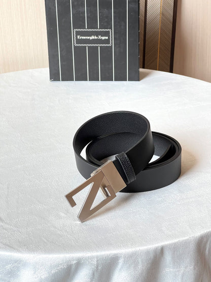 Zegna Belt - Black