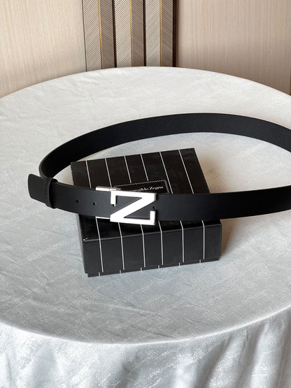 Zegna Belt - Black