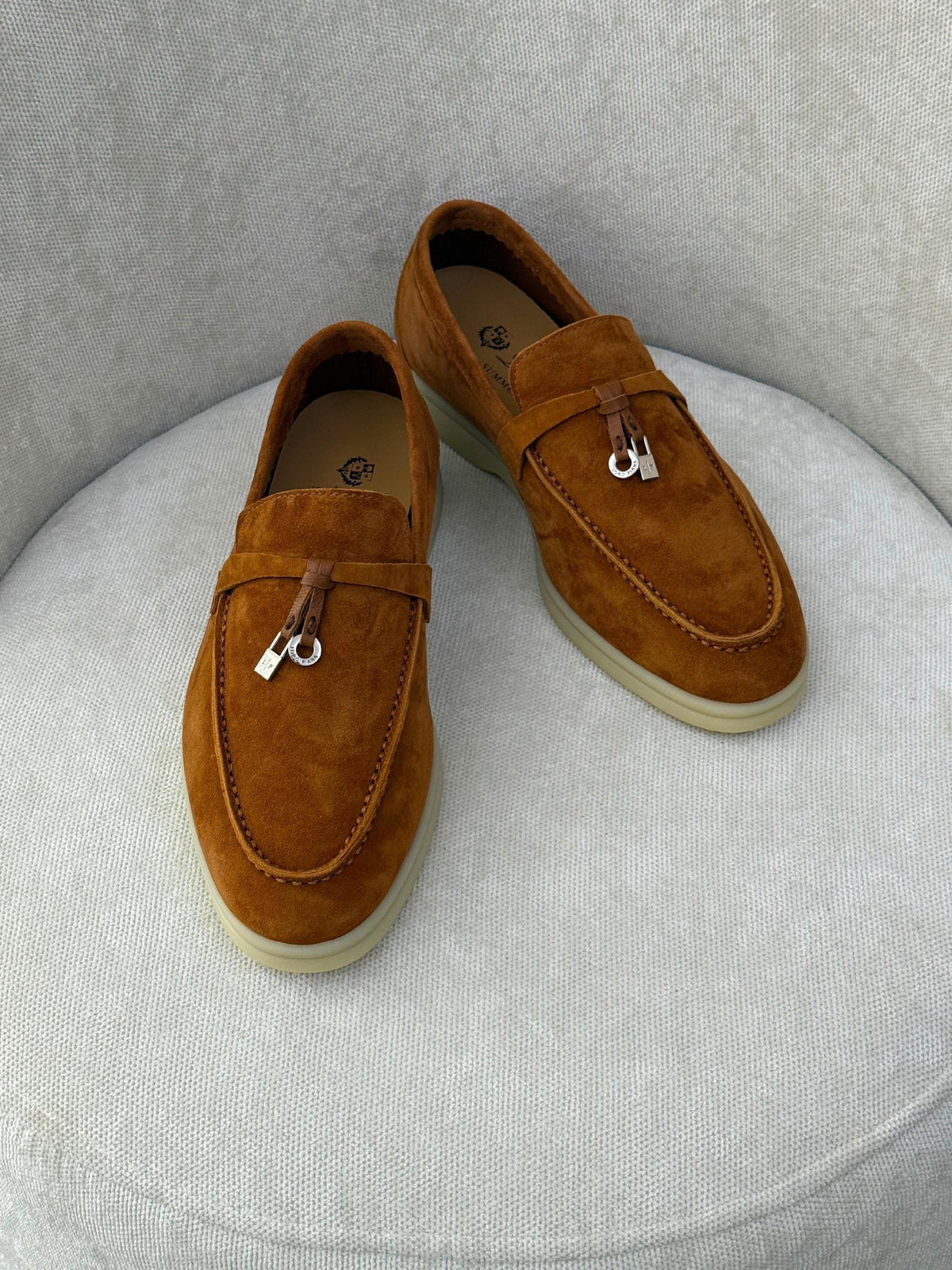 Loro Piana Loafers - Brown Suede