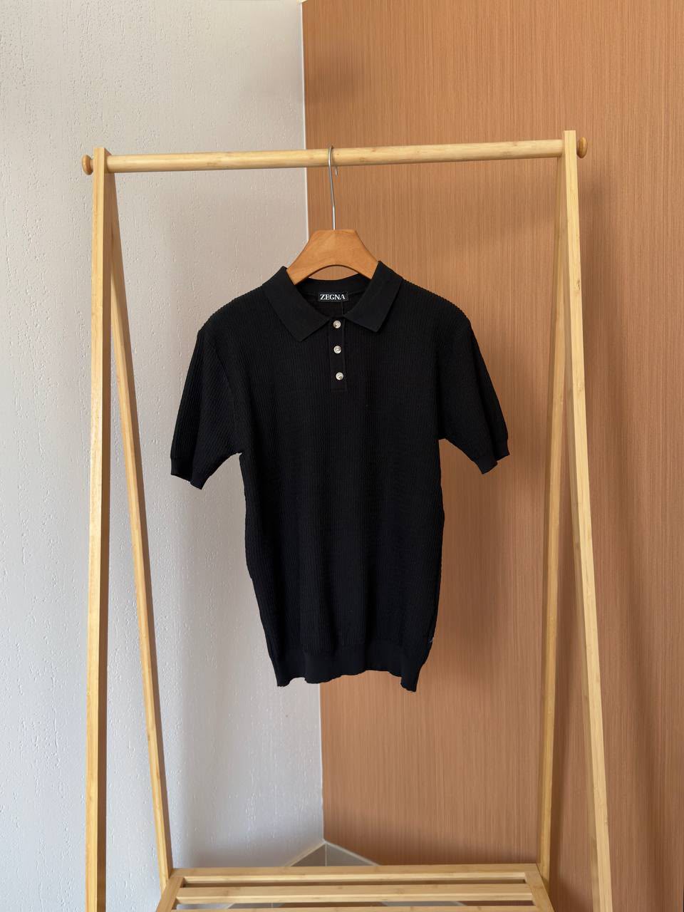 Zegna Polo Shirt - White Cream, White, Black