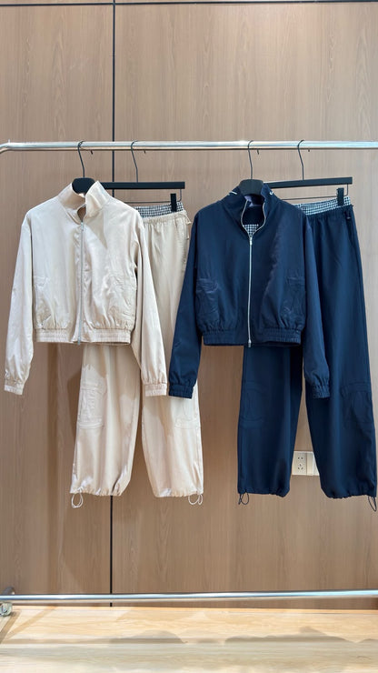 Chanel Tracksuit - Navy, Beige