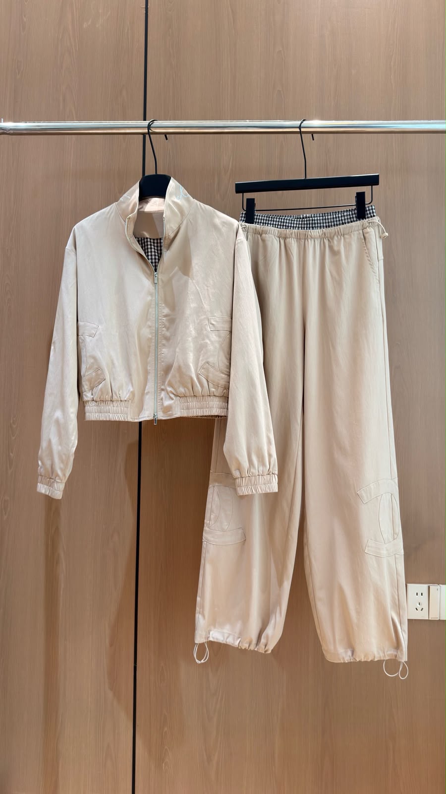 Chanel Tracksuit - Navy, Beige