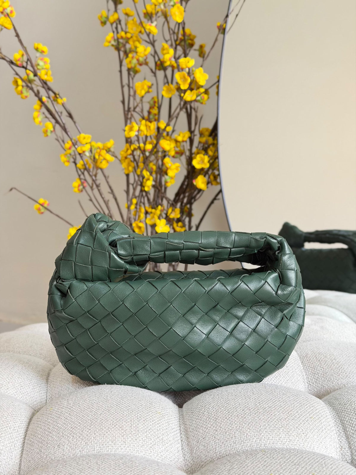 Bottega Veneta Shoulder Bag - Dark Green