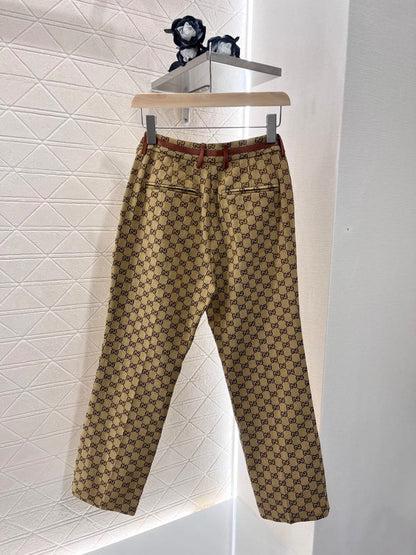 Gucci Pants - Beige Monogram
