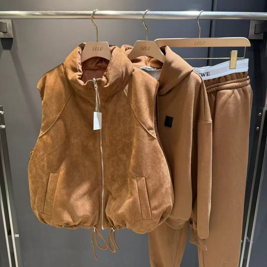 Loewe Soft Vest Set - Beige