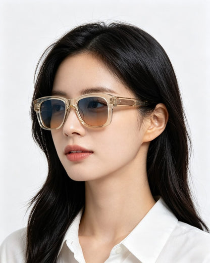 JacquesMarie Mage Sunglasses - Transparent & Gradient