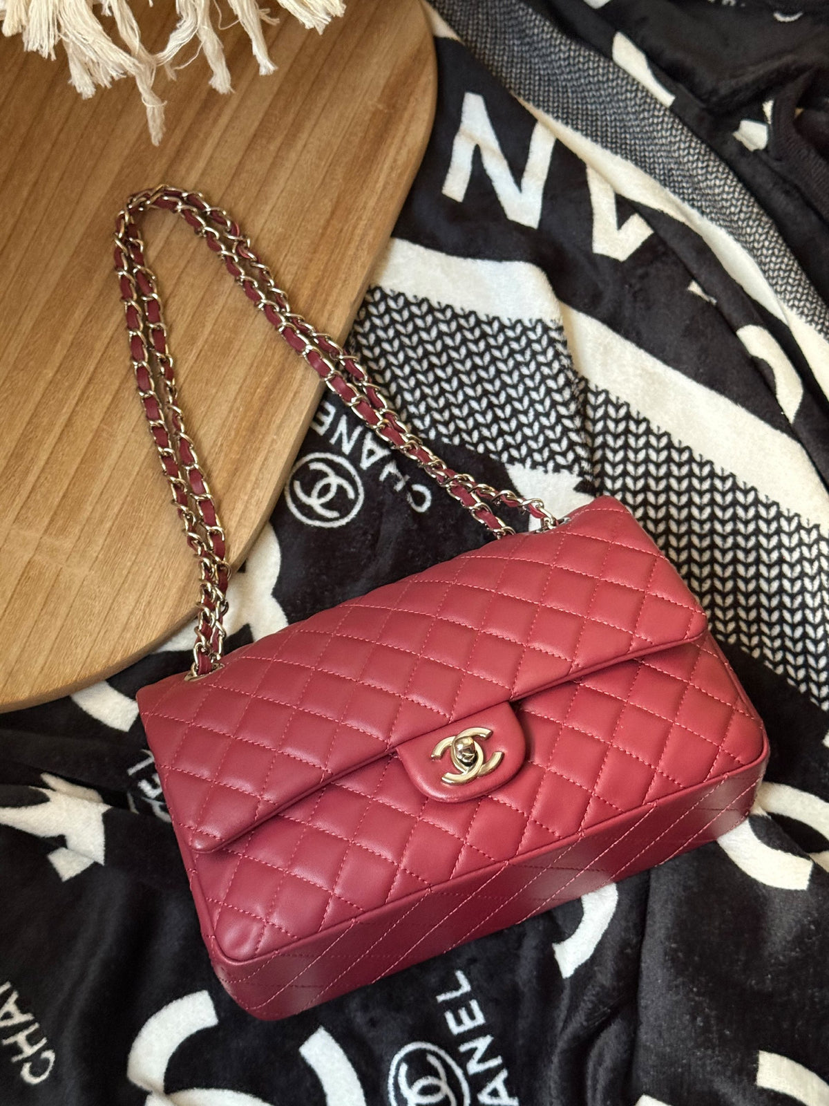 Chanel Shoulder Bag - Red
