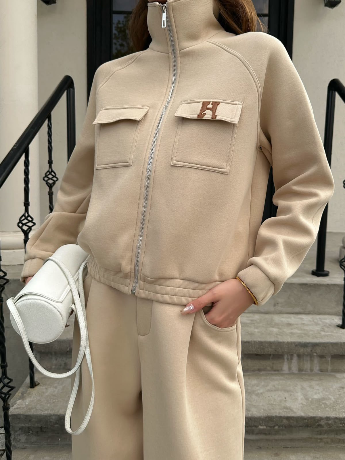 Hermès Set - Beige