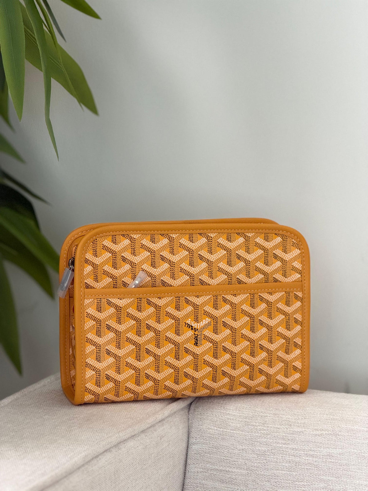 Goyard Toiletry Bag - Yellow