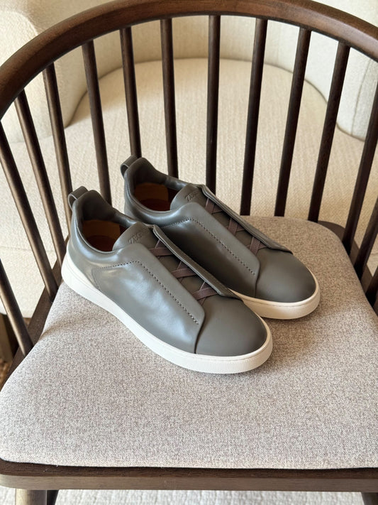 Zegna Panel Sneakers - Grey