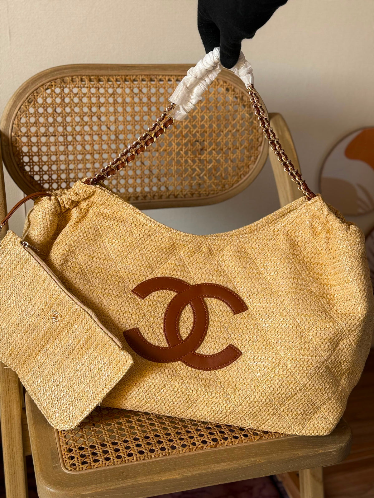 Chanel Shoulder Bag - Beige