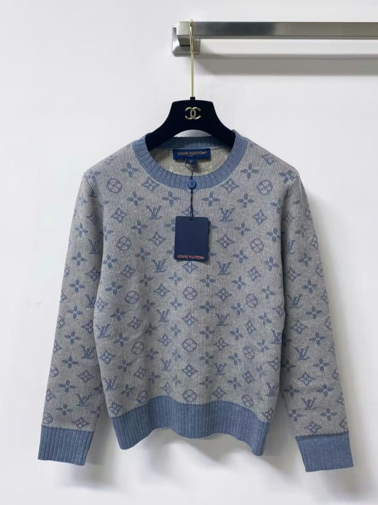 Louis Vuitton Sweater - Grey Monogram