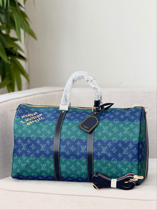 Louis Vuitton Keepall Bandouliere Panel Handbag - Multi Monogram
