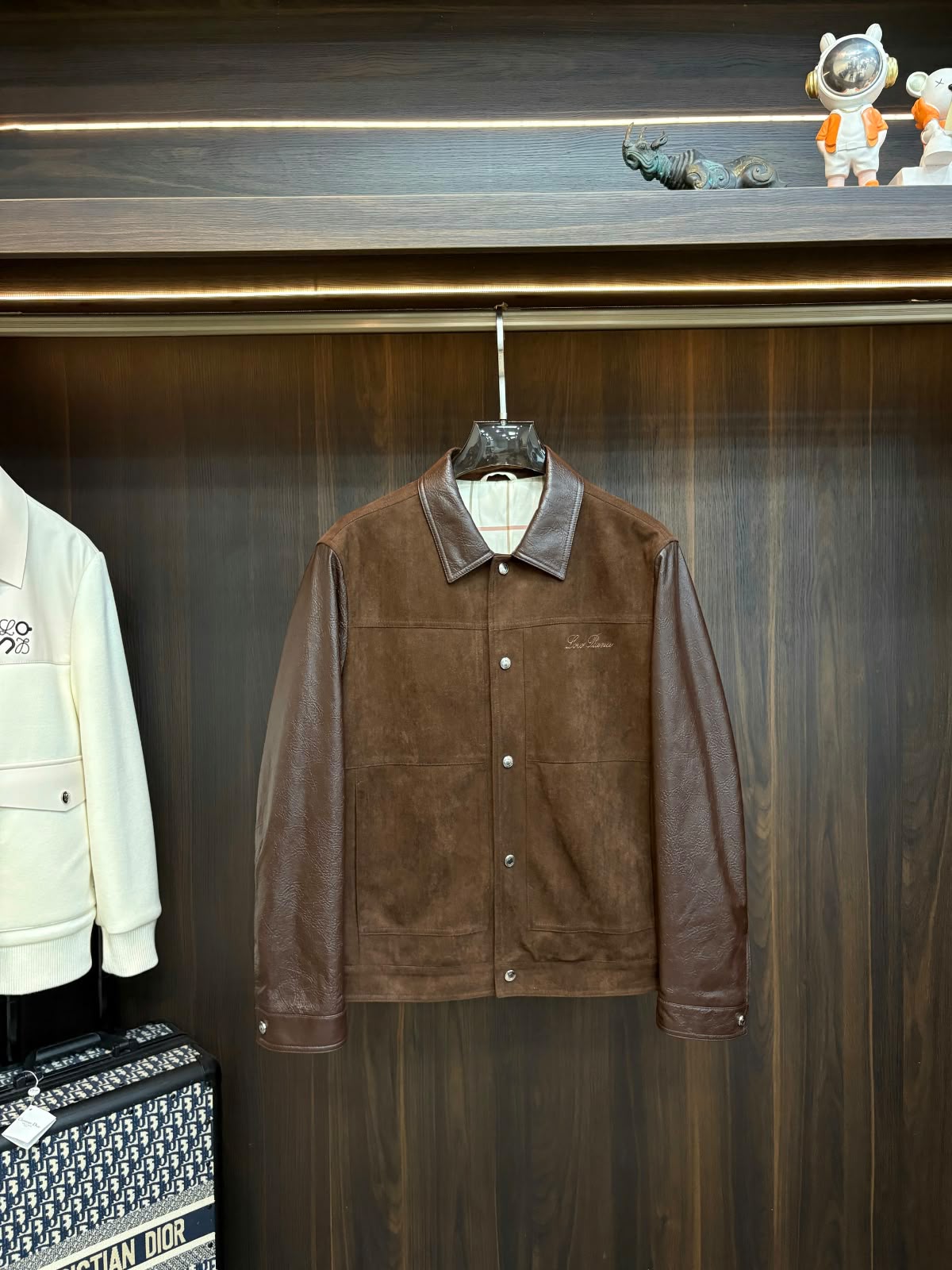 Loro Piana Panelled Jacket - Brown