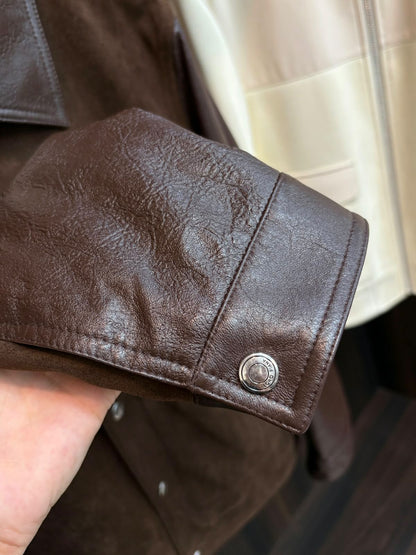 Loro Piana Panelled Jacket - Brown