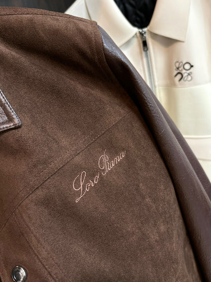 Loro Piana Panelled Jacket - Brown