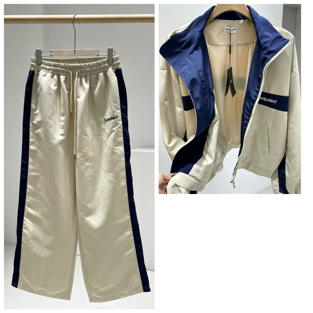 YSL Tracksuit - White