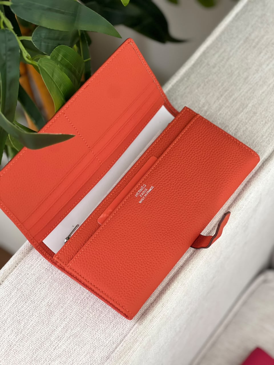 Hermès Wallet - Orange