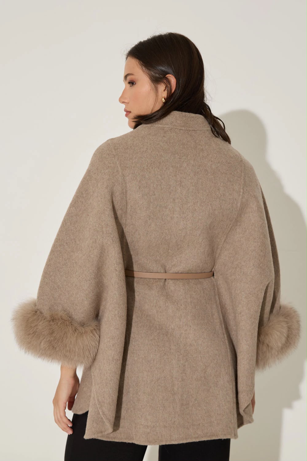 Loro Piana Cape Coat - Beige