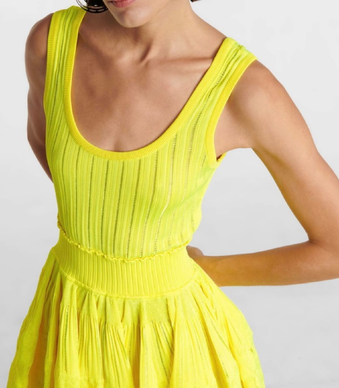 Alaïa Dress - Yellow
