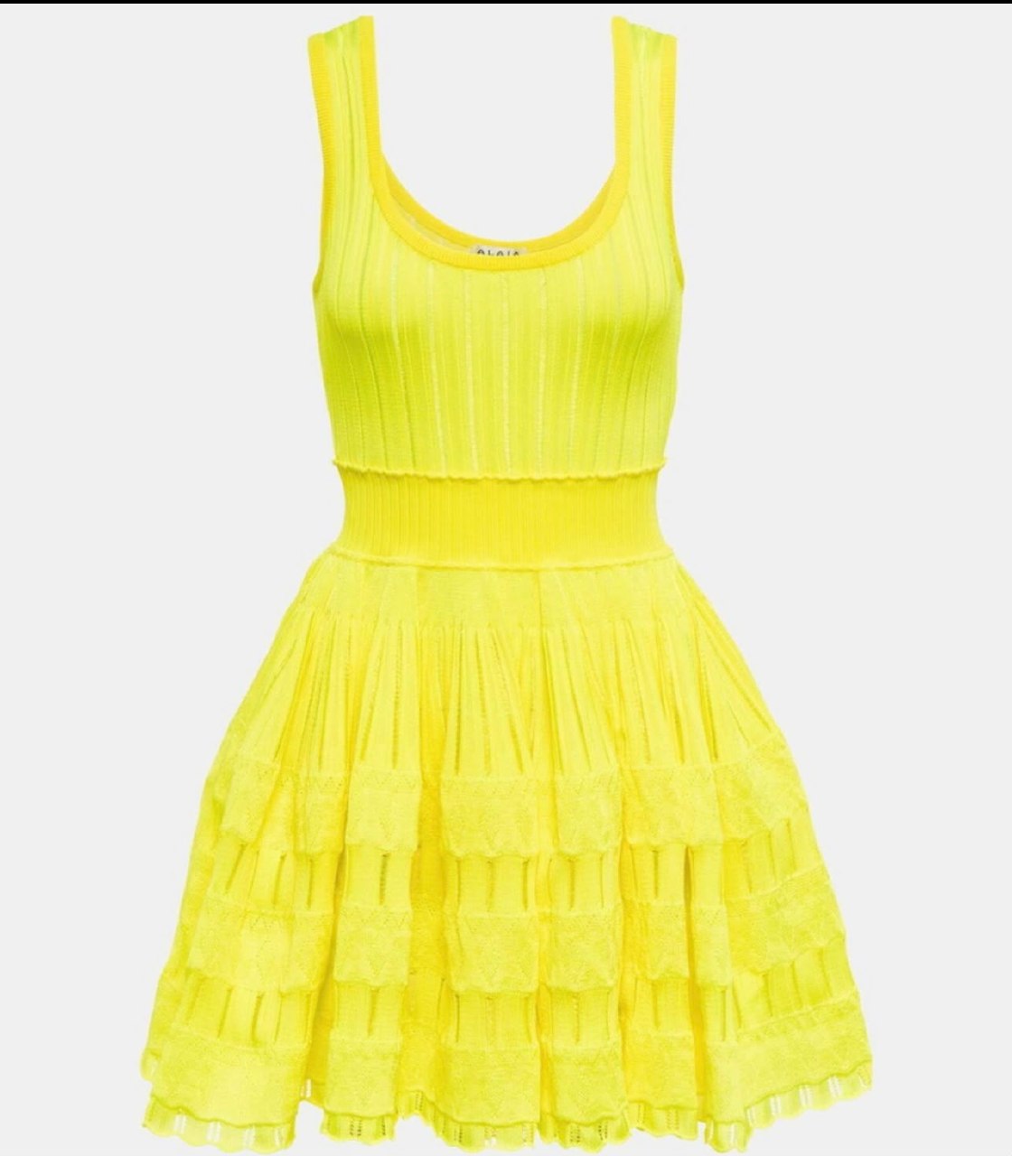 Alaïa Dress - Yellow