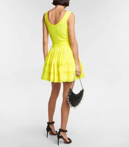 Alaïa Dress - Yellow