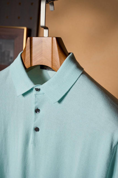 Loro Piana Polo Shirt - Mint Green
