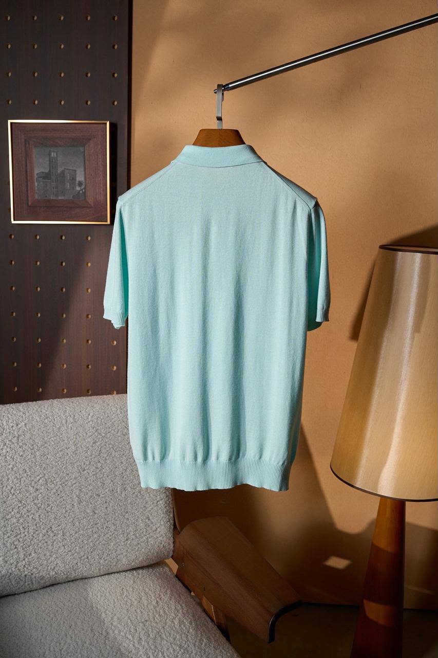 Loro Piana Polo Shirt - Mint Green