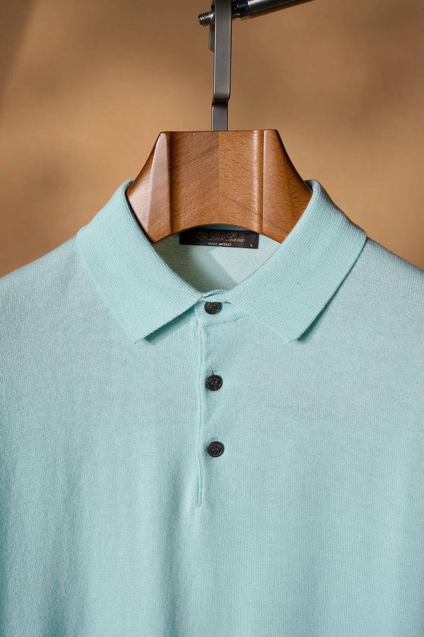 Loro Piana Polo Shirt - Mint Green