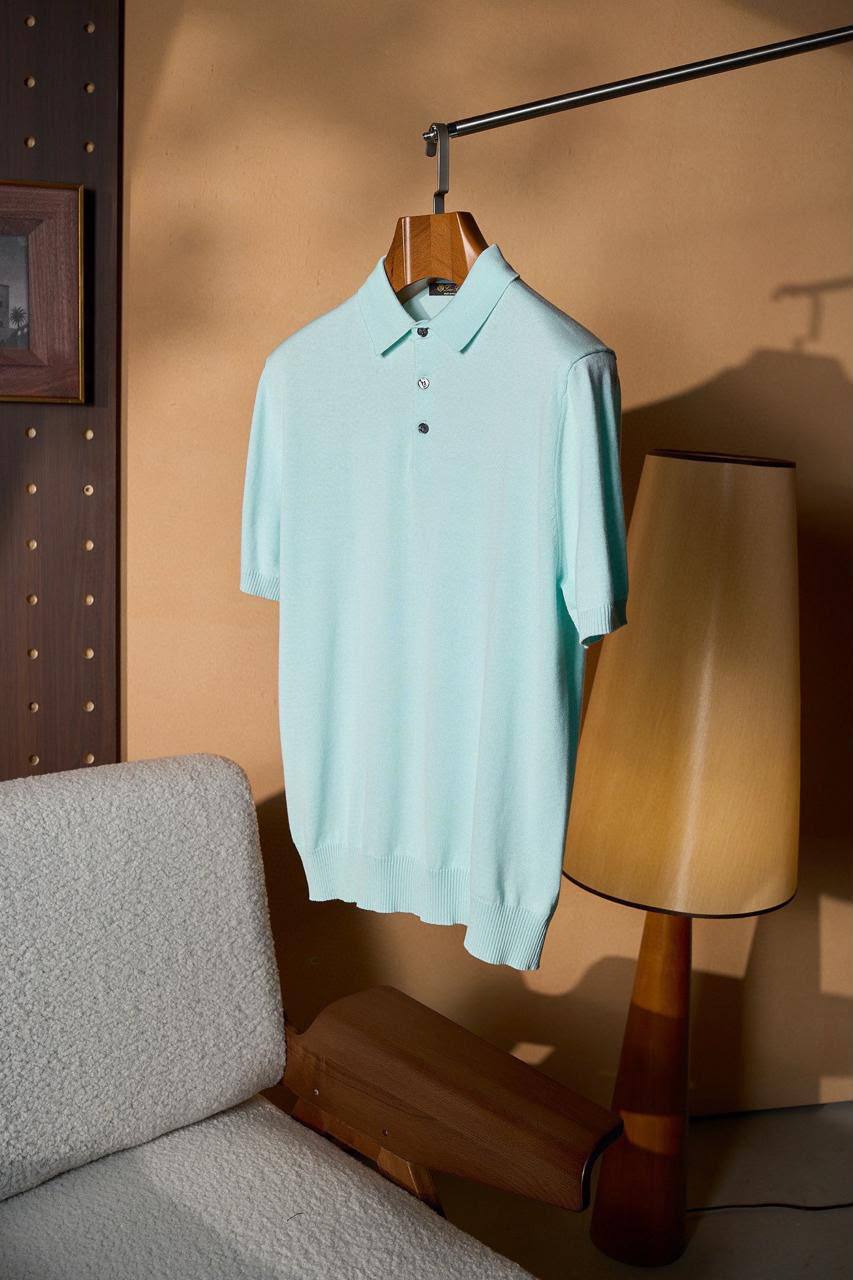 Loro Piana Polo Shirt - Mint Green