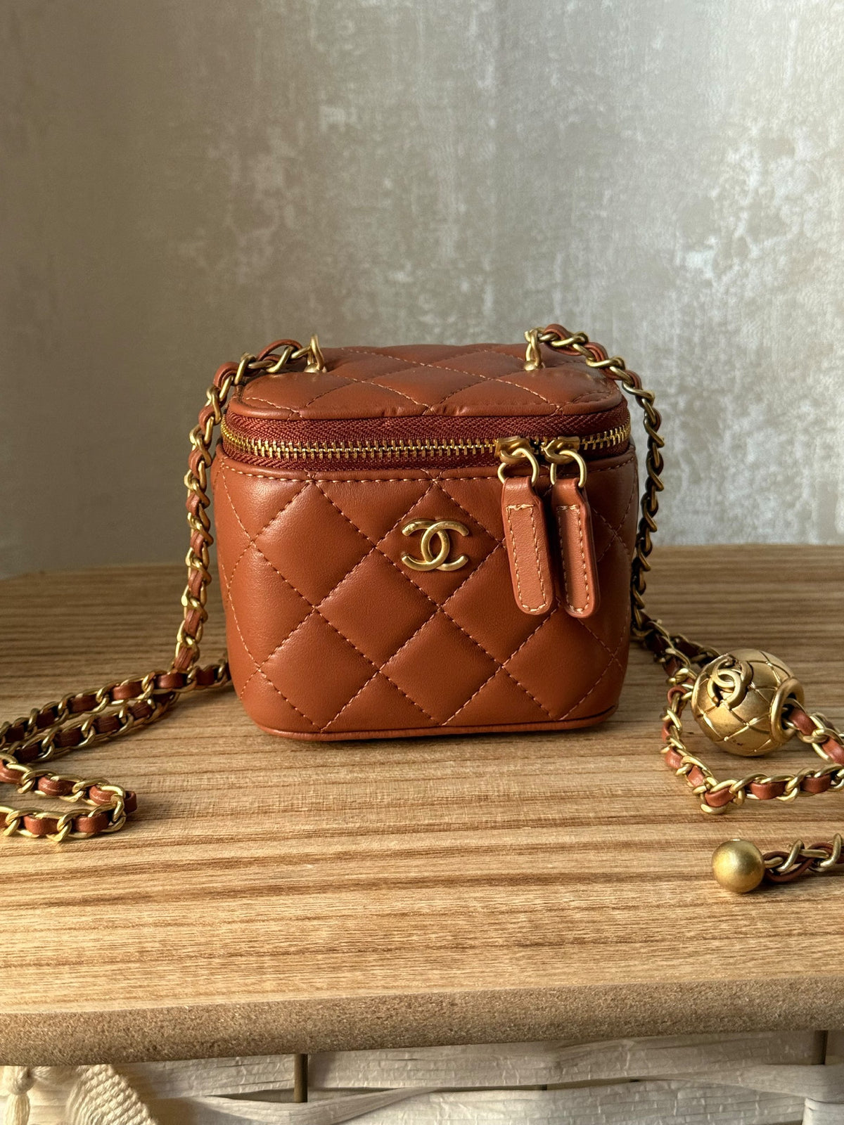 Chanel Shoulder Bag - Brown