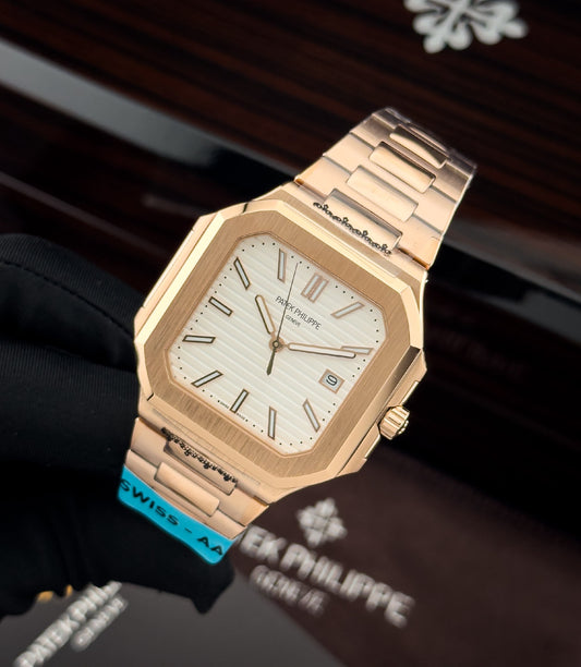 Patek Philippe Cubitus Plain-Bezel Watch - 