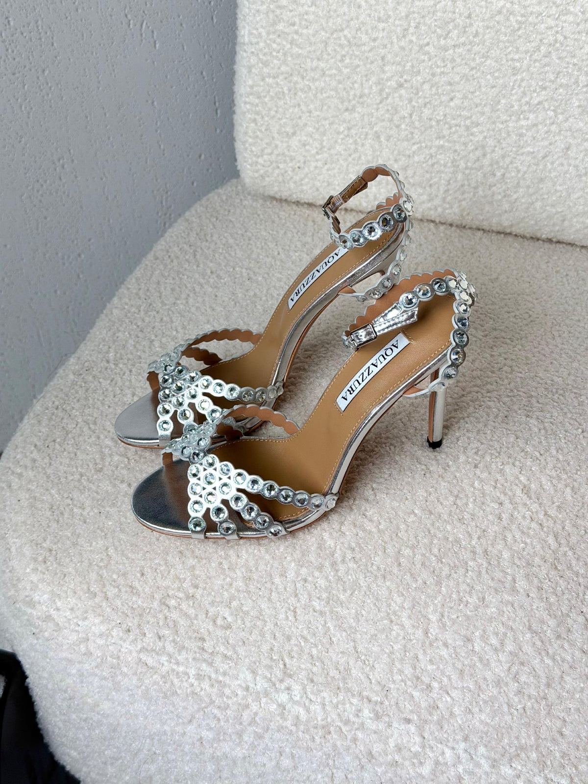 Aquazzura Heels - Silver