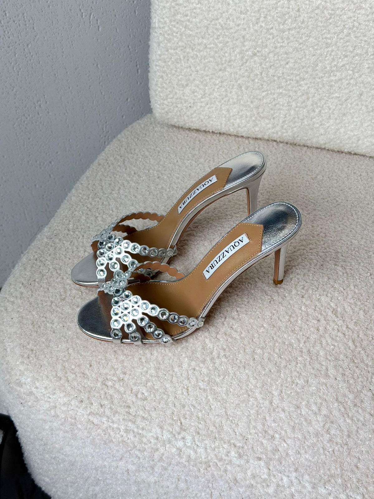 Aquazzura Heels - Silver